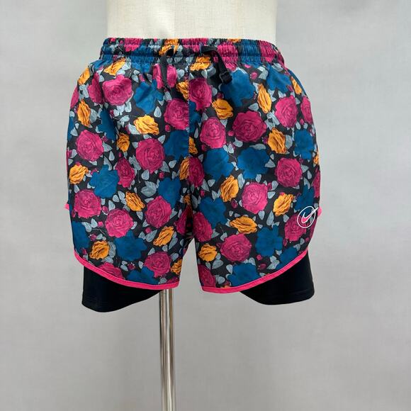 Nike Dri-FIT Tempo Icon Clash Big Kids (Girls) 2-in-1
Floral Shorts Size Medium+ - Picture 3 of 16